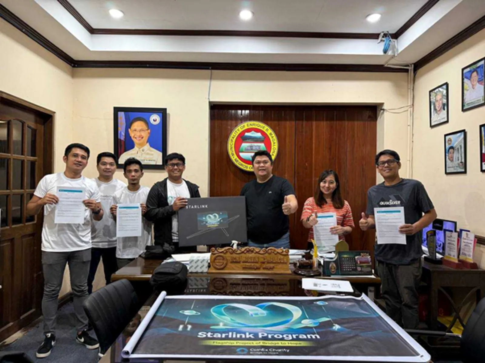 بناء جسور رقمية: برنامج Starlink الحائز على جوائز من CoinEx Charity - image 3
