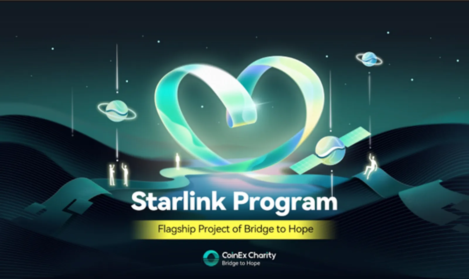 بناء جسور رقمية: برنامج Starlink الحائز على جوائز من CoinEx Charity