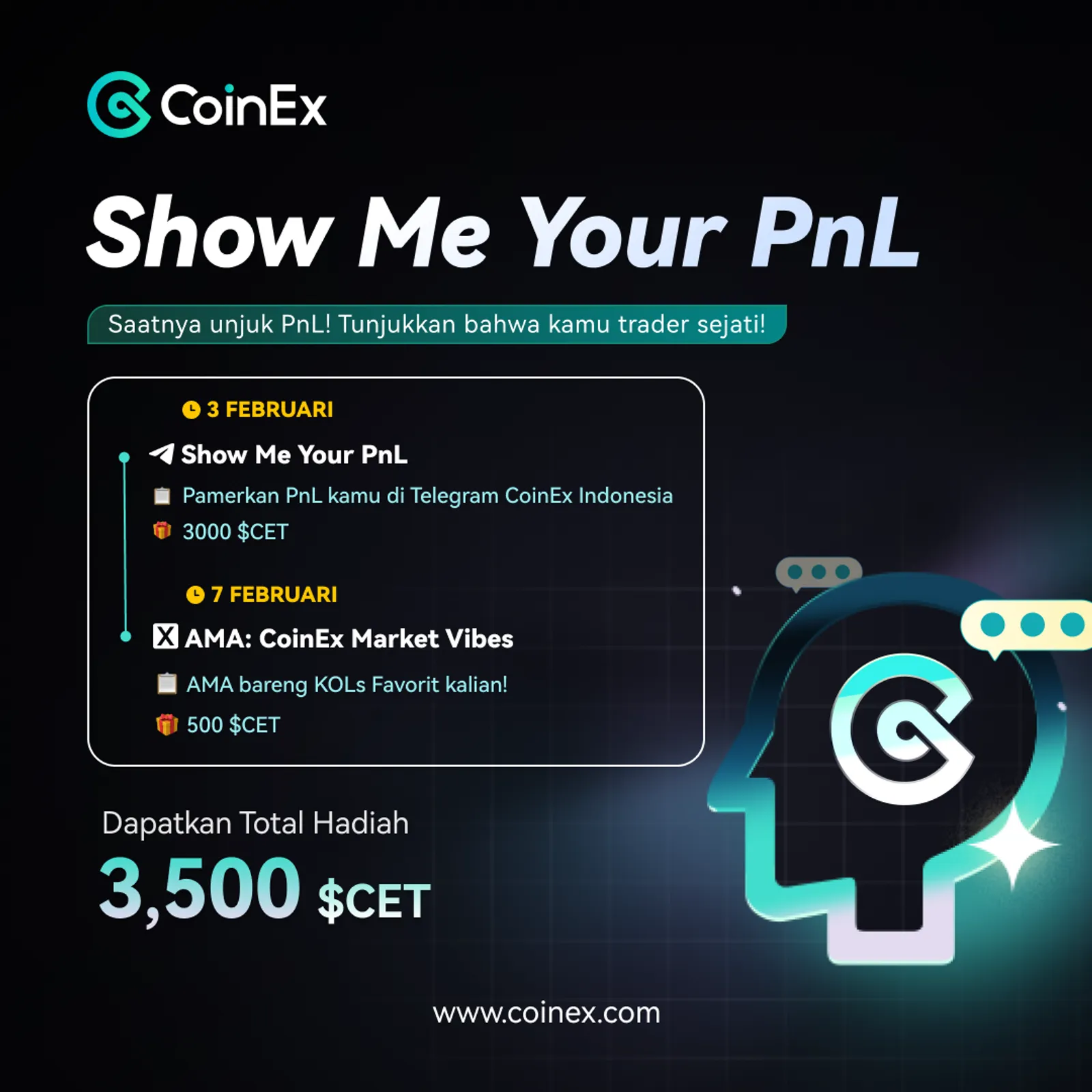 Show Me Your PnL: Bagikan Profit & Loss-mu dan Raih Hadiah Menarik!