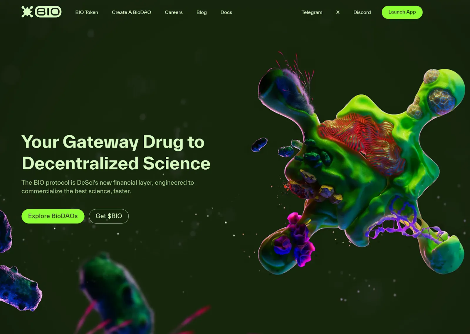 The logo of $BIO