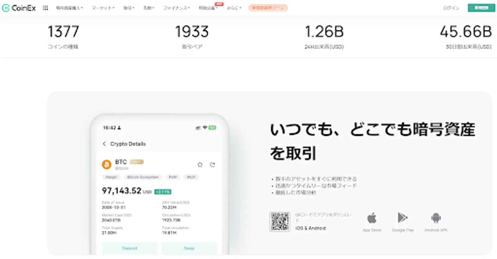 CoinExとは
