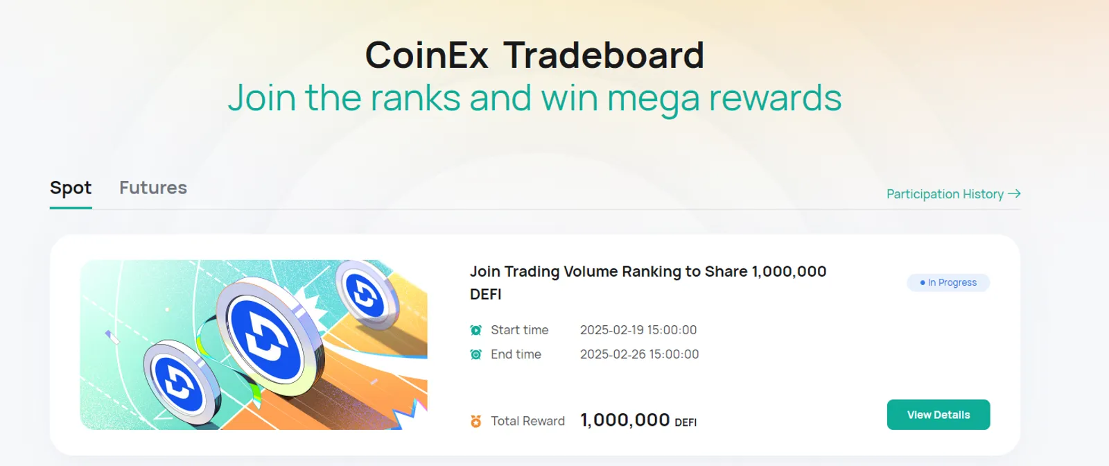 Boosting DeFi's Influence: What the DeFi's Trading Volume Ranking Event Means for CoinEx Users - image 2