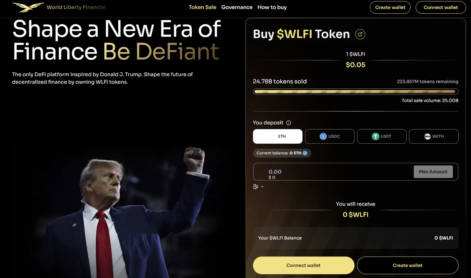 Покупка World Liberty Financial