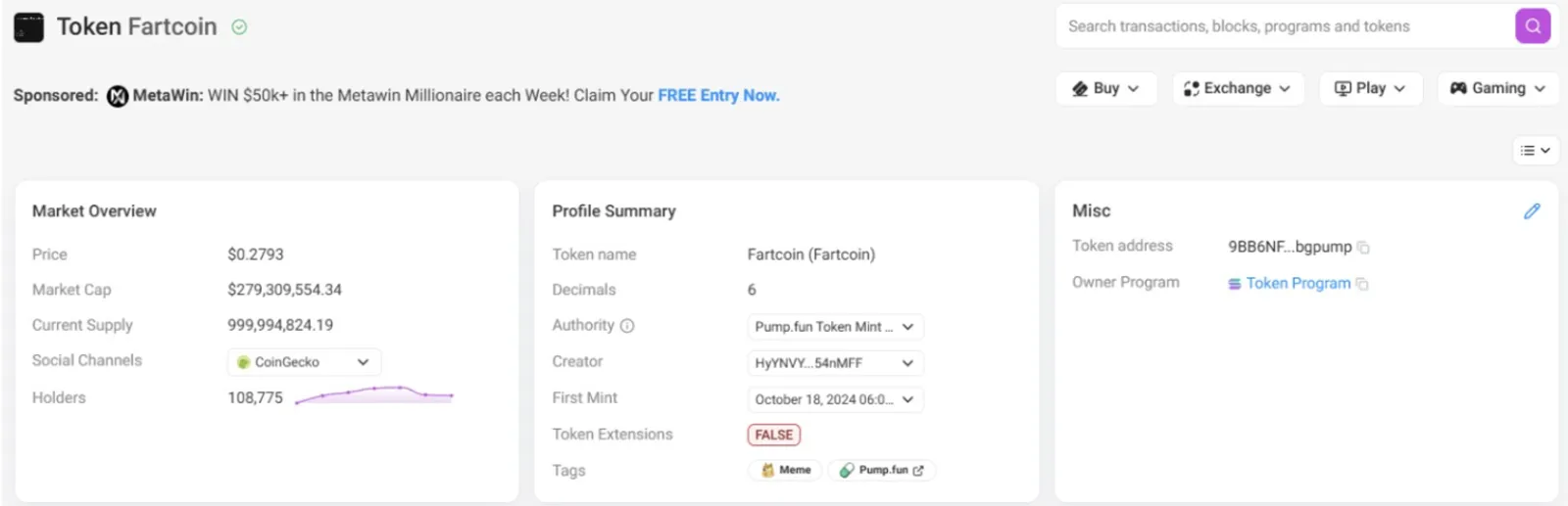FARTCOIN: Memecoin yang Lagi Hits di CoinEx - image 3