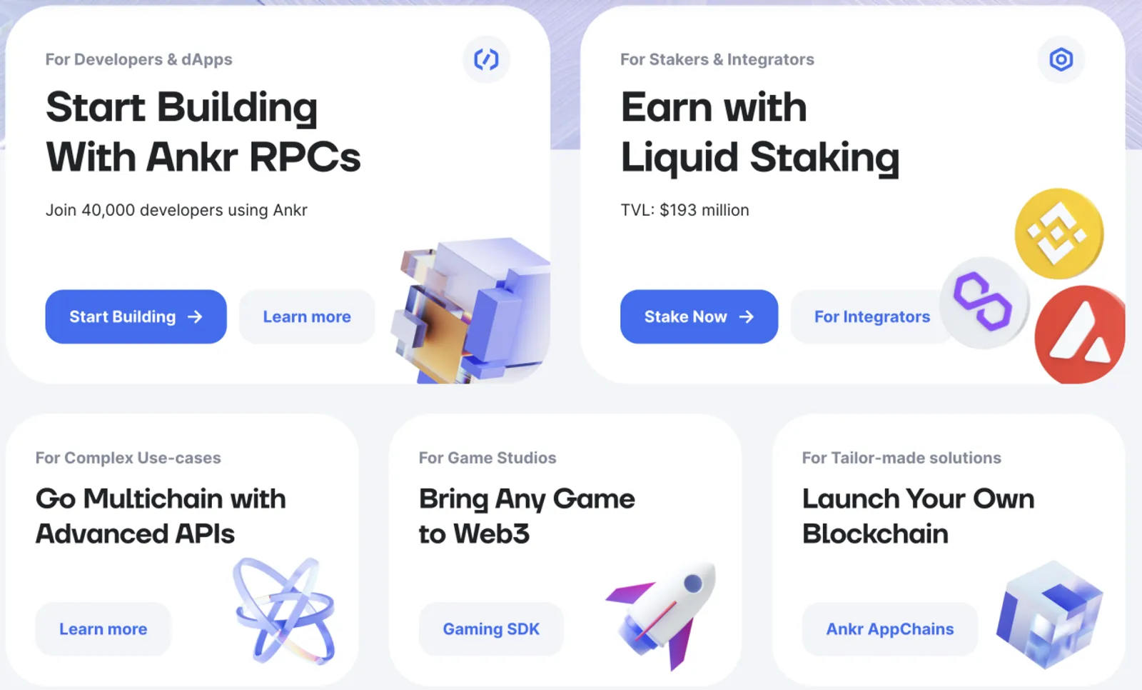 Ankr website