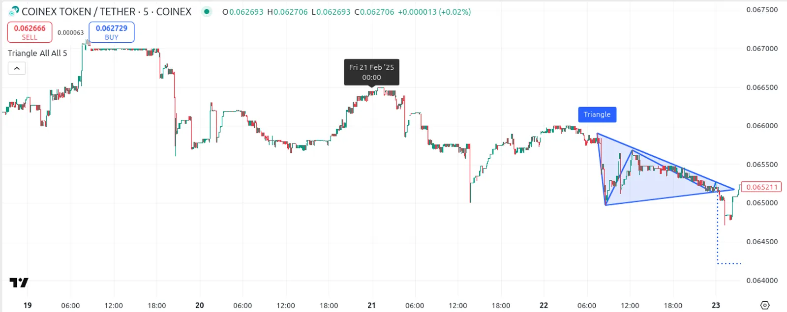 案例分析：2025 年 2 月的 CET Token
