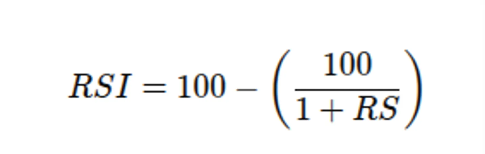 RSI Formula