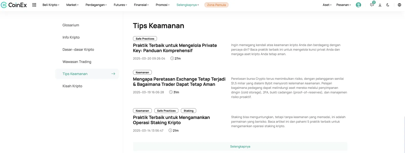 Akademi CoinEx