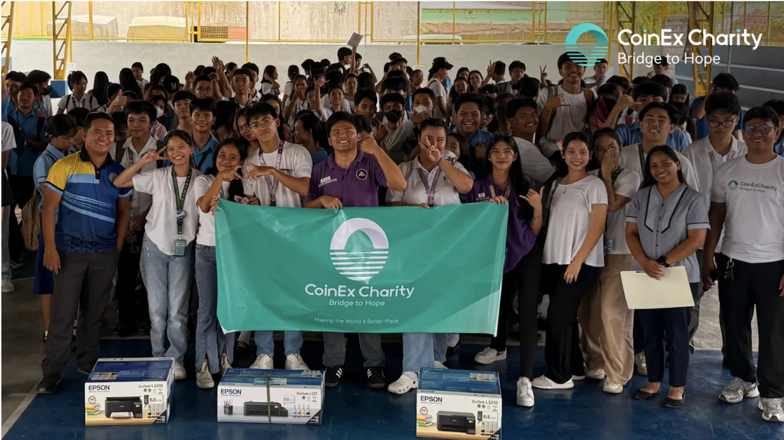 CoinEx Charity Membantu Siswa dengan Pendidikan Kripto dan Dukungan Sekolah yang Penting - image 2