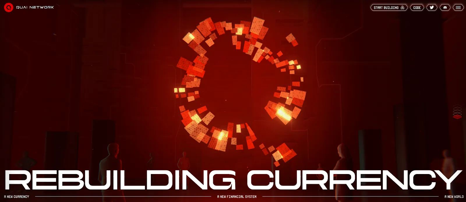 The logo of $QI