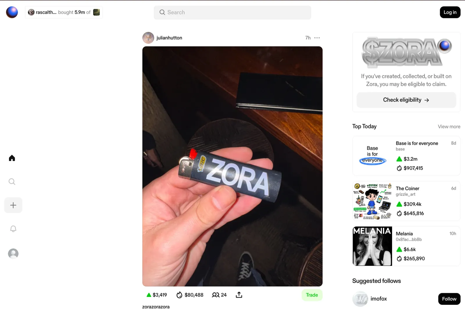 Zora Competitiveness and Opportunities