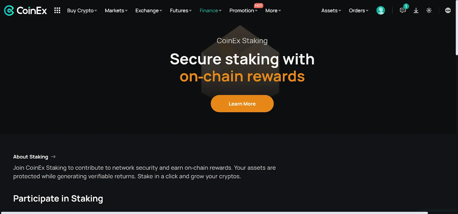 What is On-Chain Staking vs. CoinEx Staking