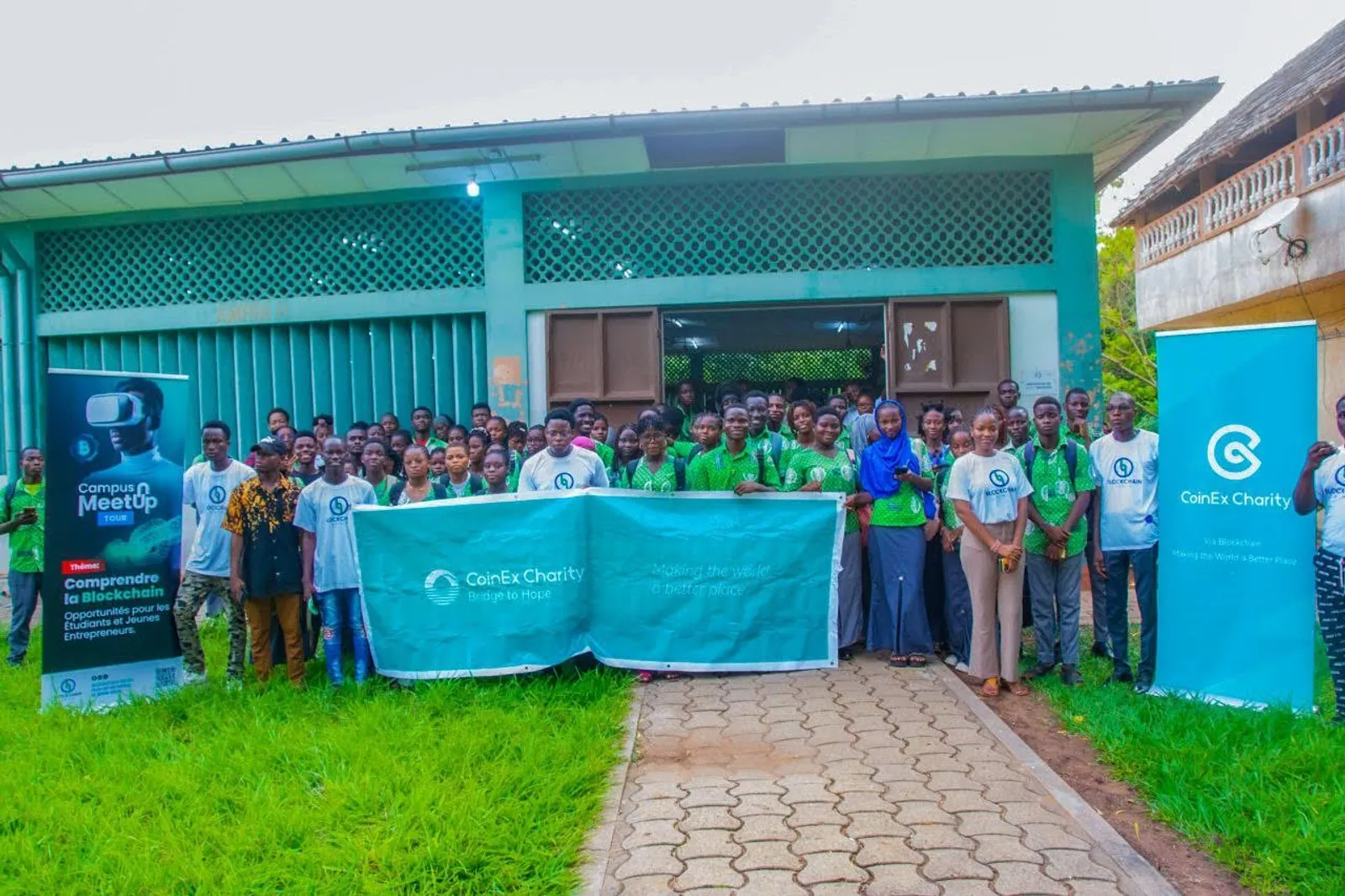 CoinEx Charity Connects IFRI in Benin to High-Speed Internet via Starlink, Advancing Digital Equity through the