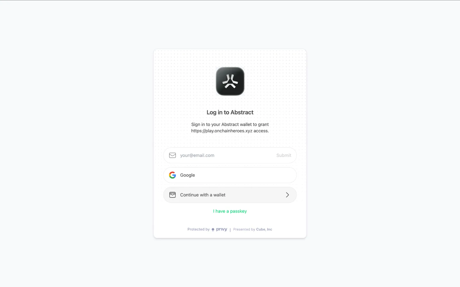 Connect Your Wallet on the Onchain Heroes Site