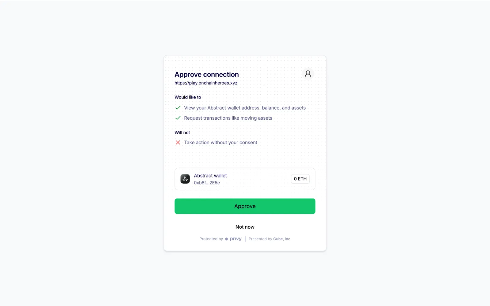 Connect Your Wallet on the Onchain Heroes Site