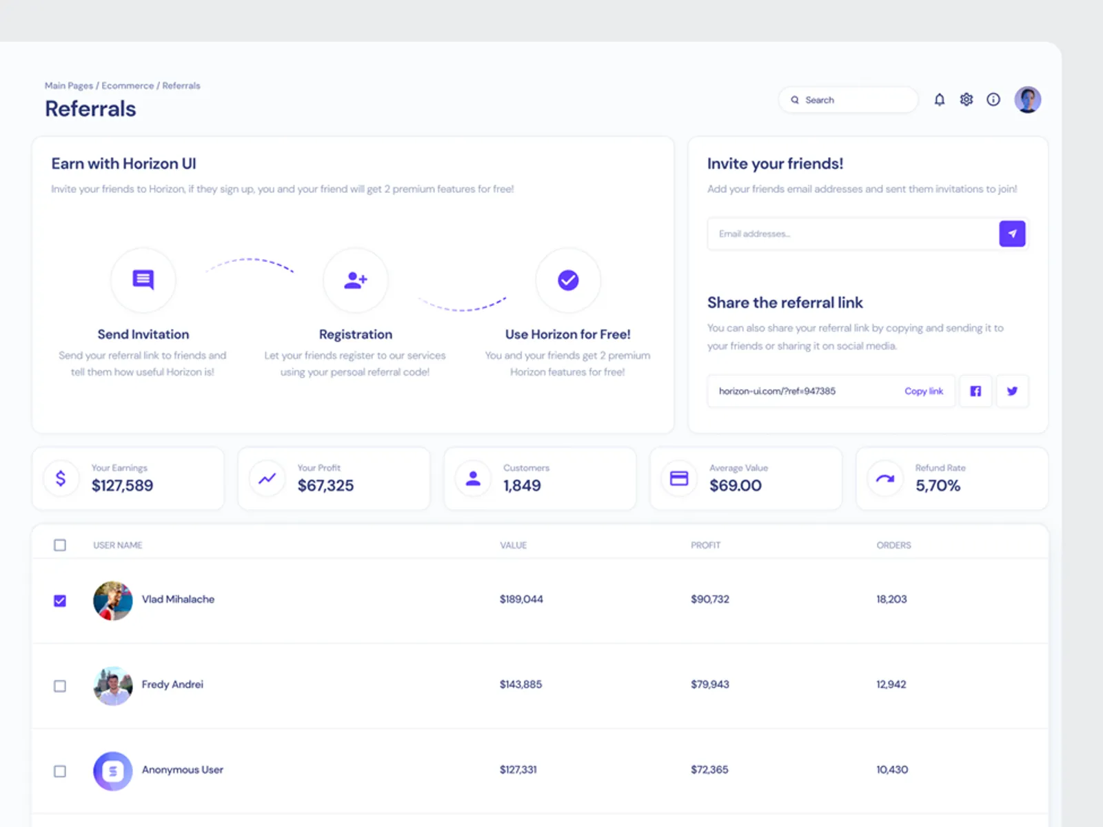 Utilize the Referral System