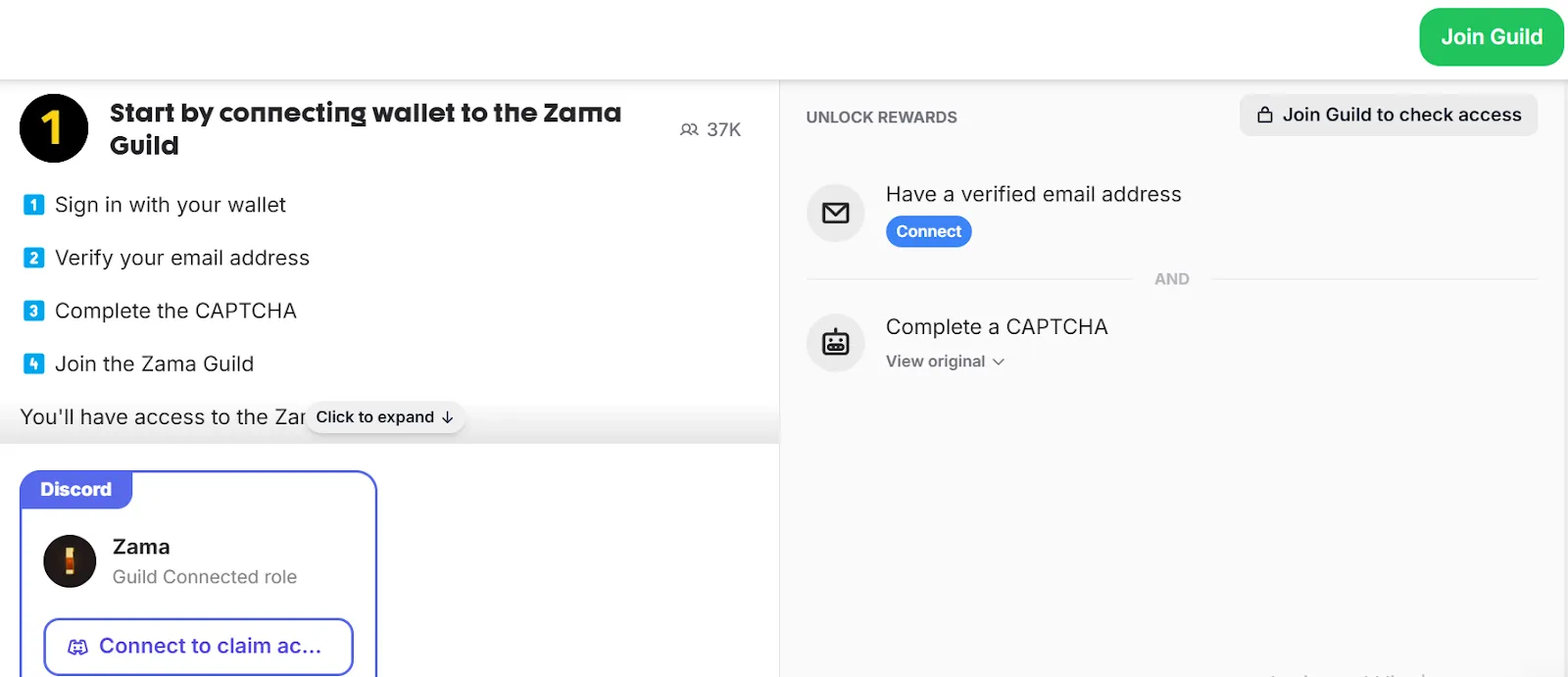 Join Zama's Guild
