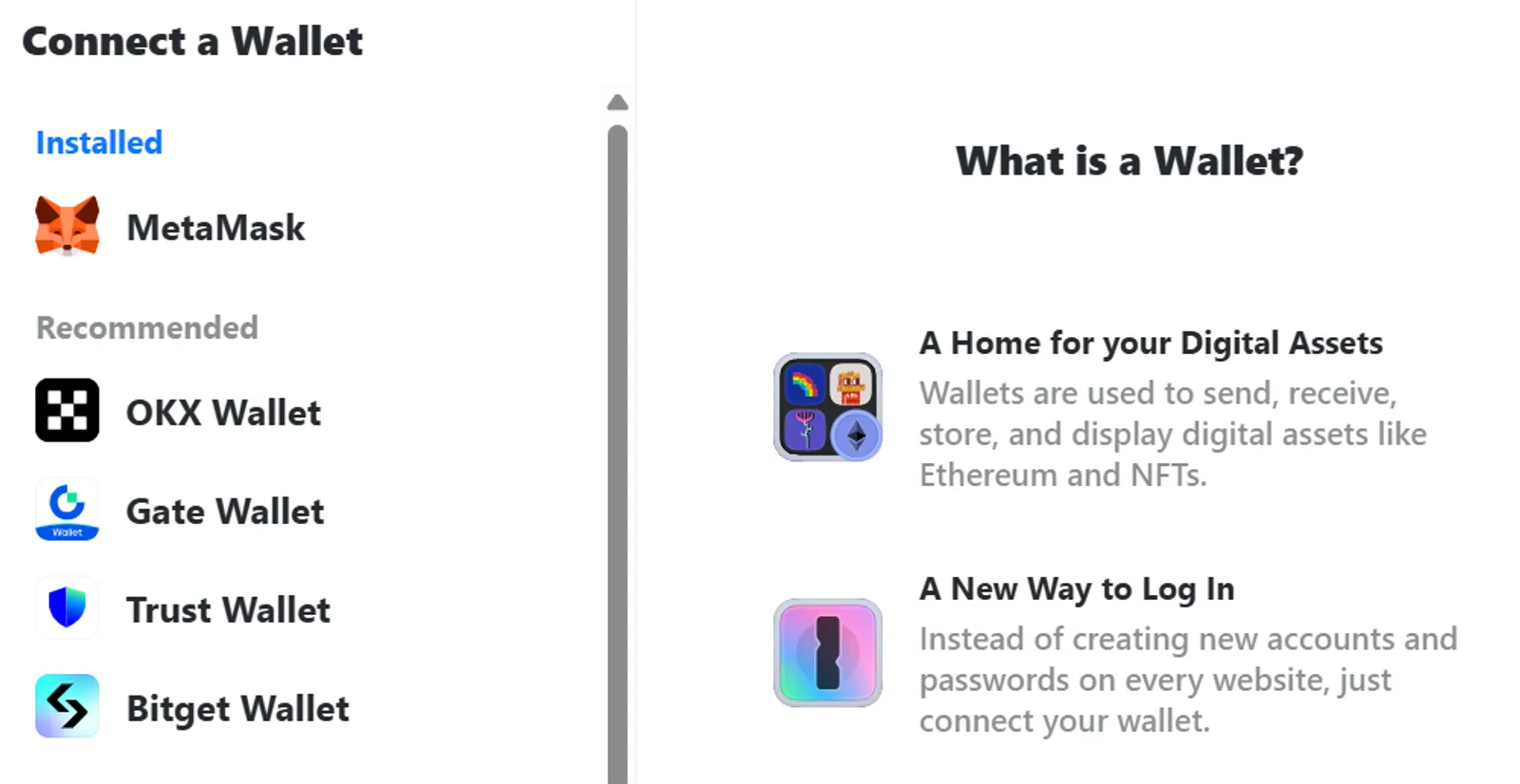 Step 2: Connect Your Cryptocurrency Wallet