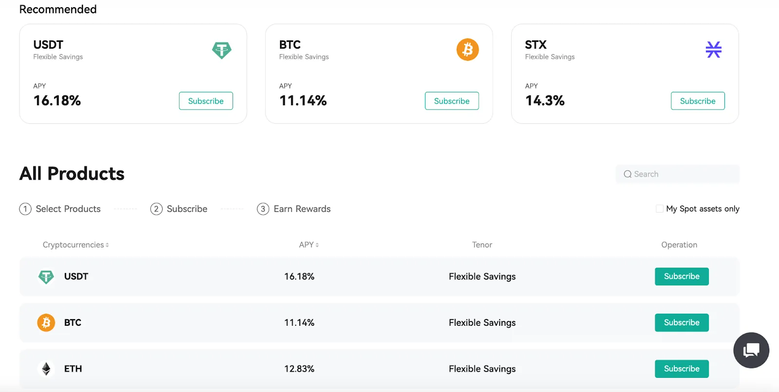 Overview of CoinEx Flexible Savings