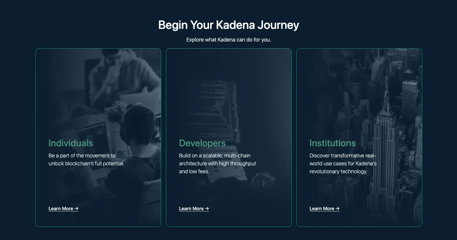 Kadena’s Strengths