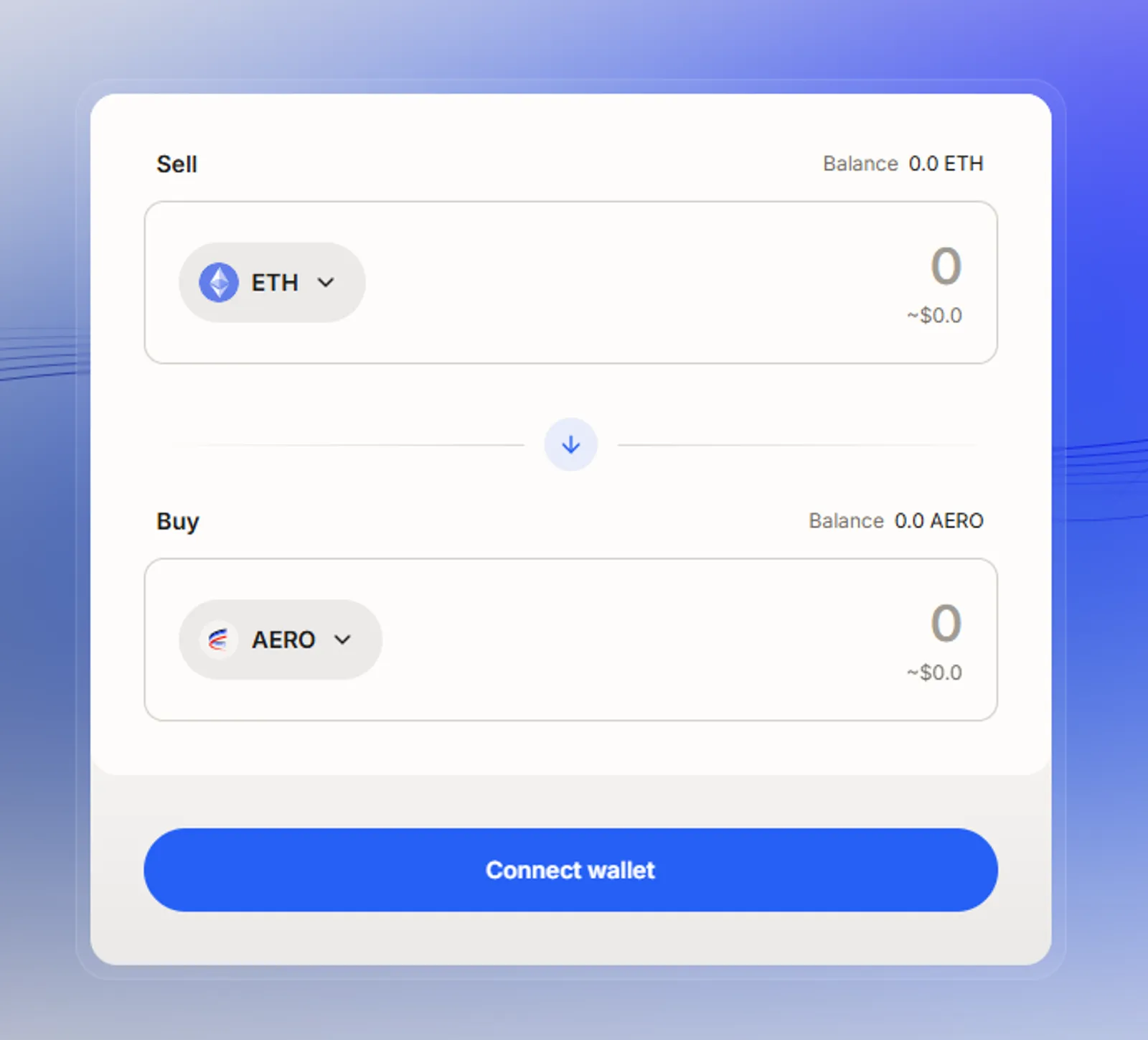 AERO 토큰 획득