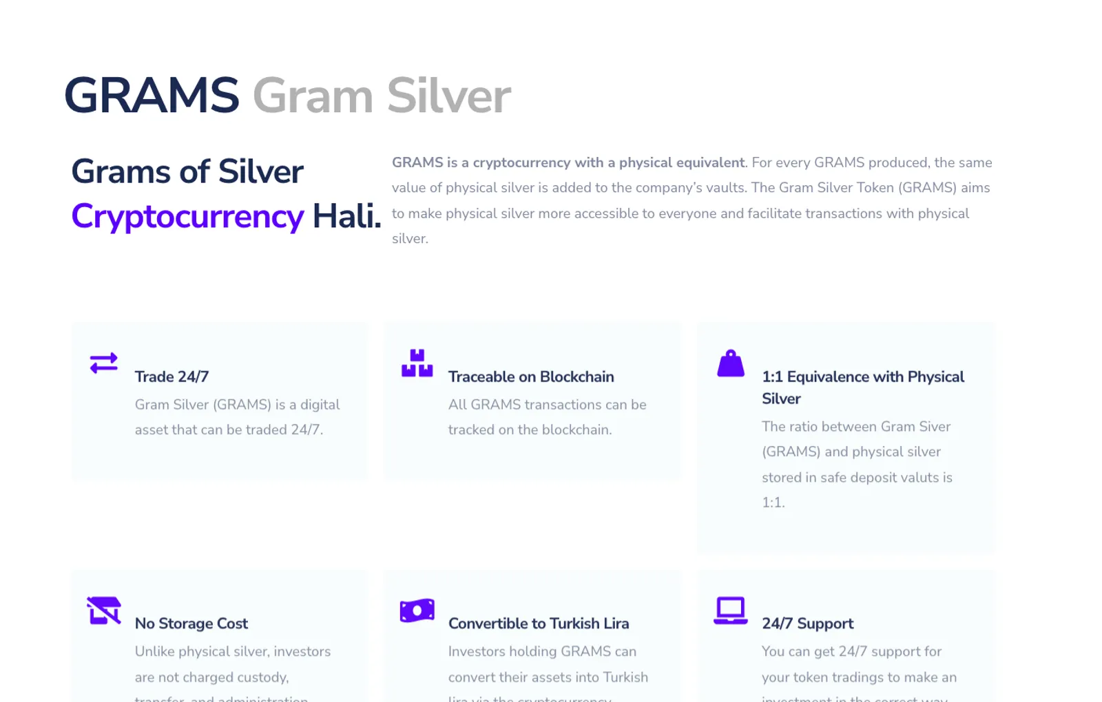 Project Overview — What Gram Silver Is and How It Works