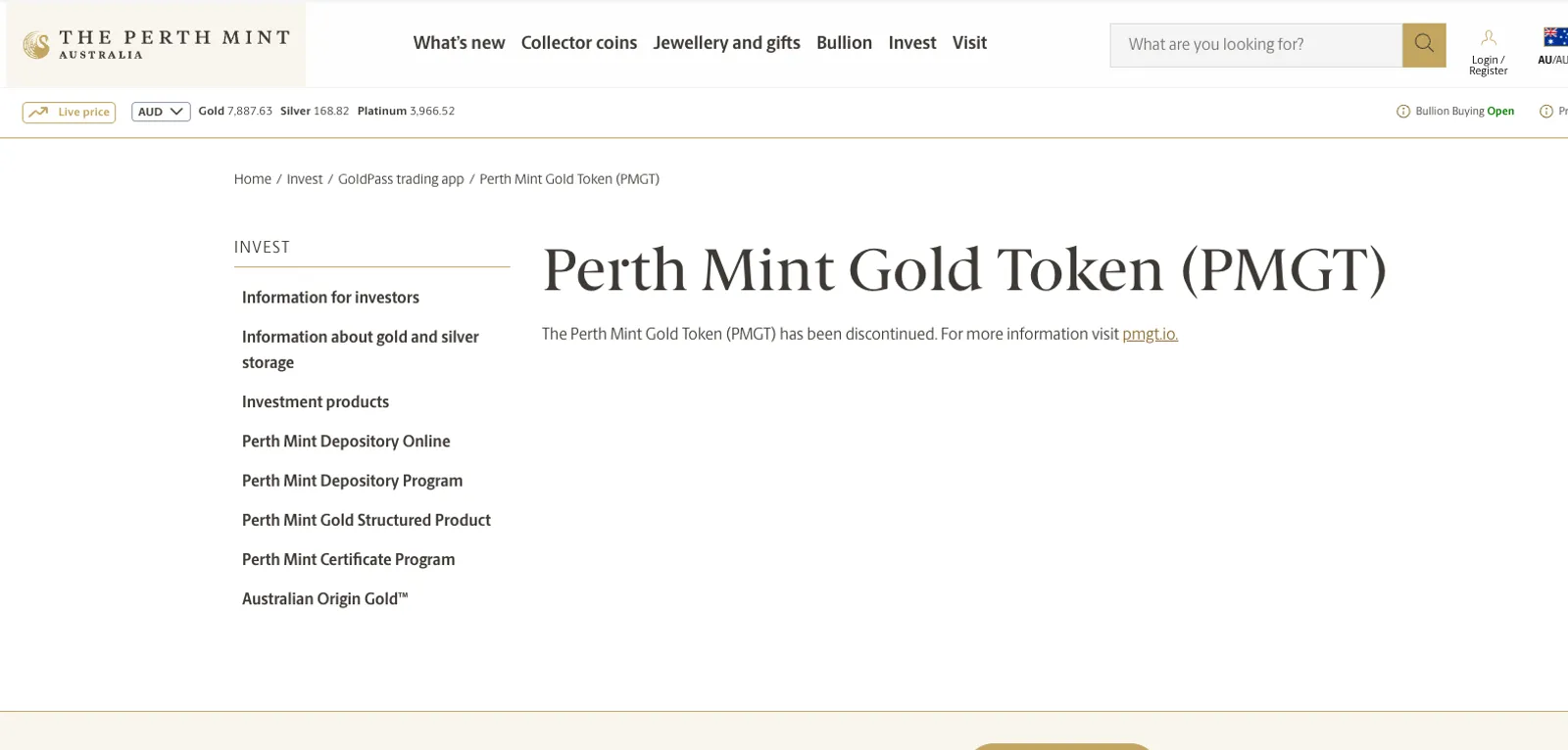 Perth Mint Gold Token (PMGT) Price Prediction 2026, 2027–2030