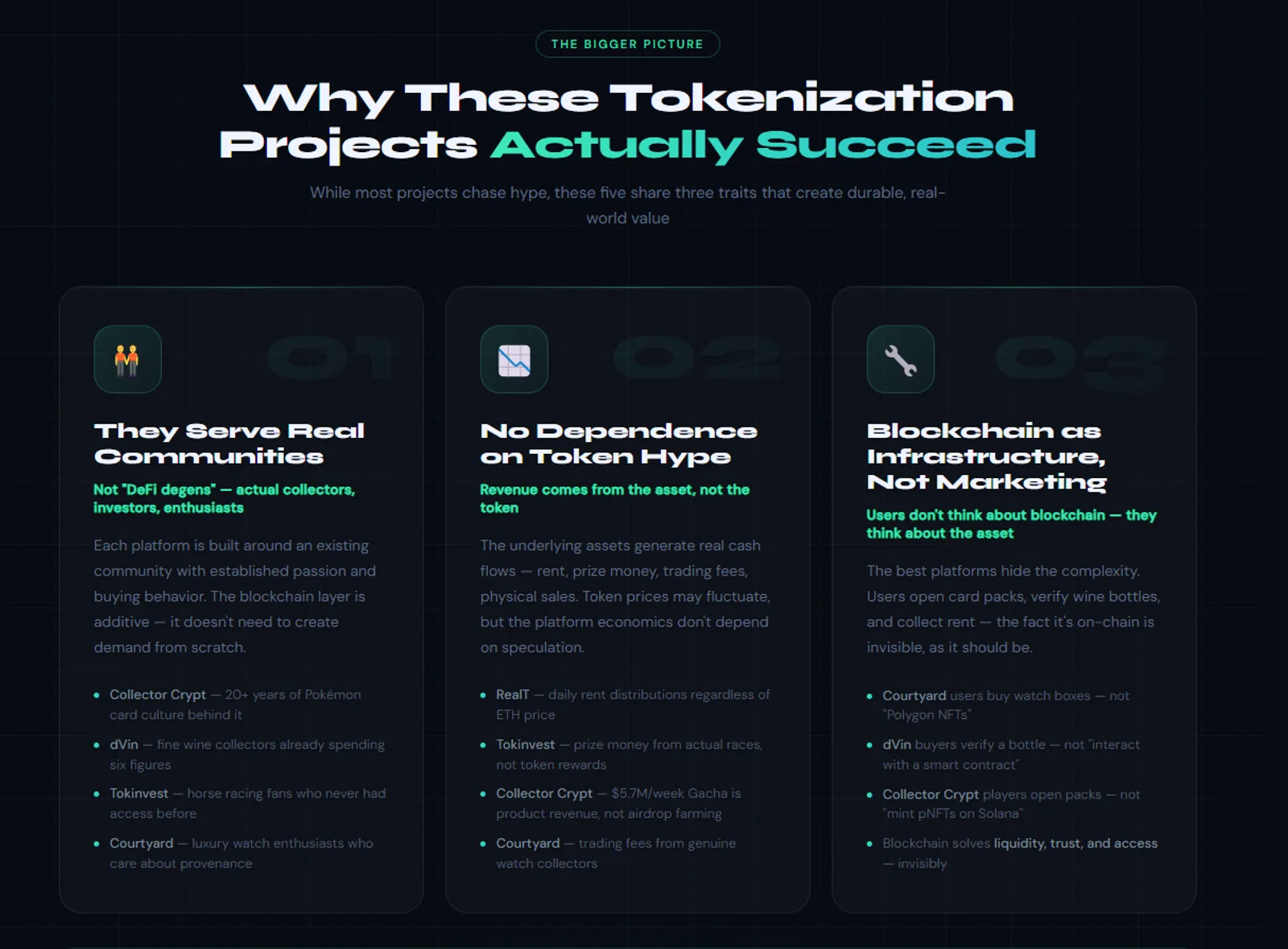 Why These Projects Succeed