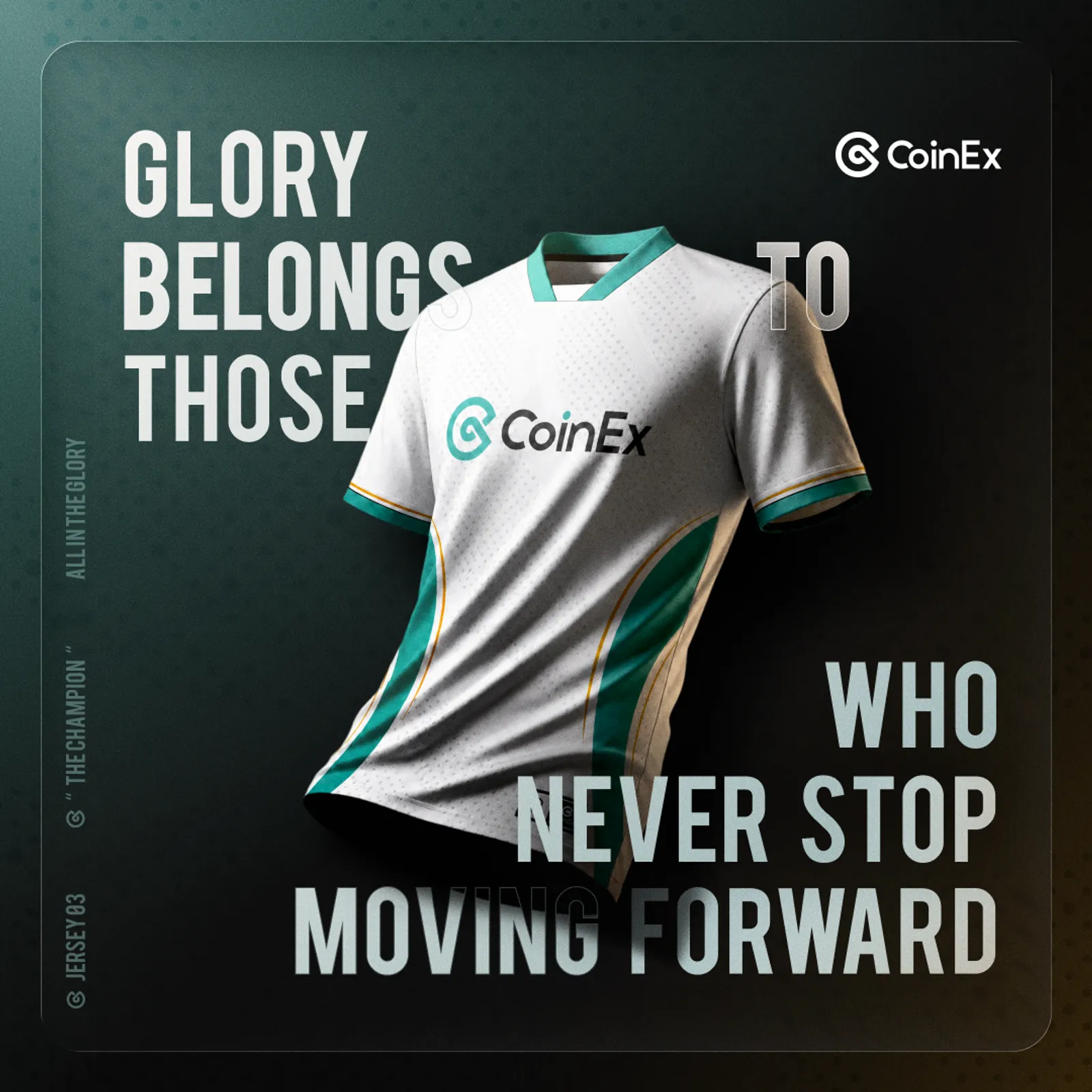 Glory Belongs to Those Who Keep Moving Forward