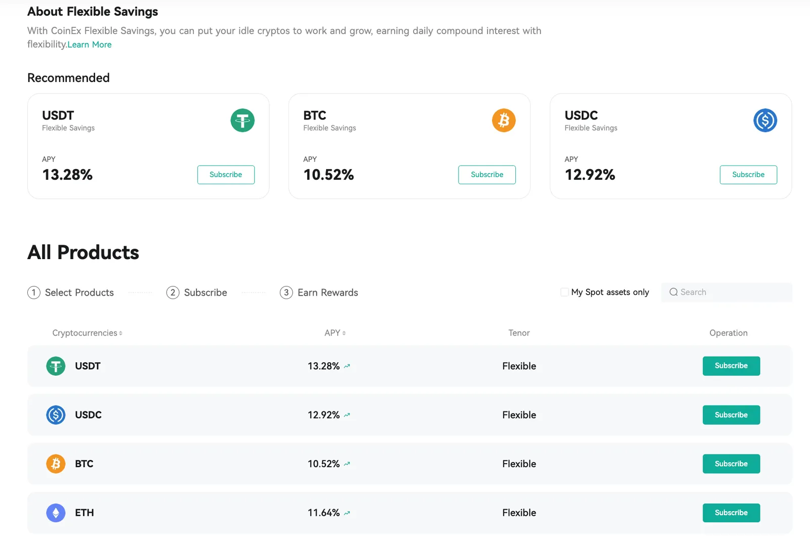 Manage Market Cycles with CoinEx Earn