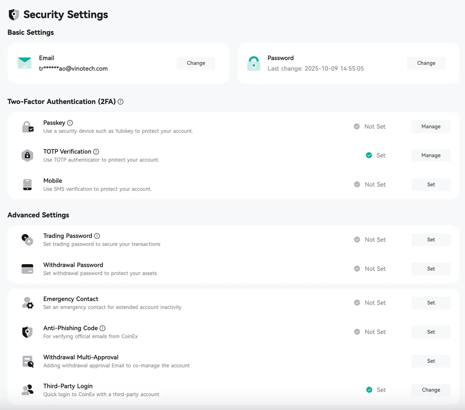 Strengthen Your Account Security